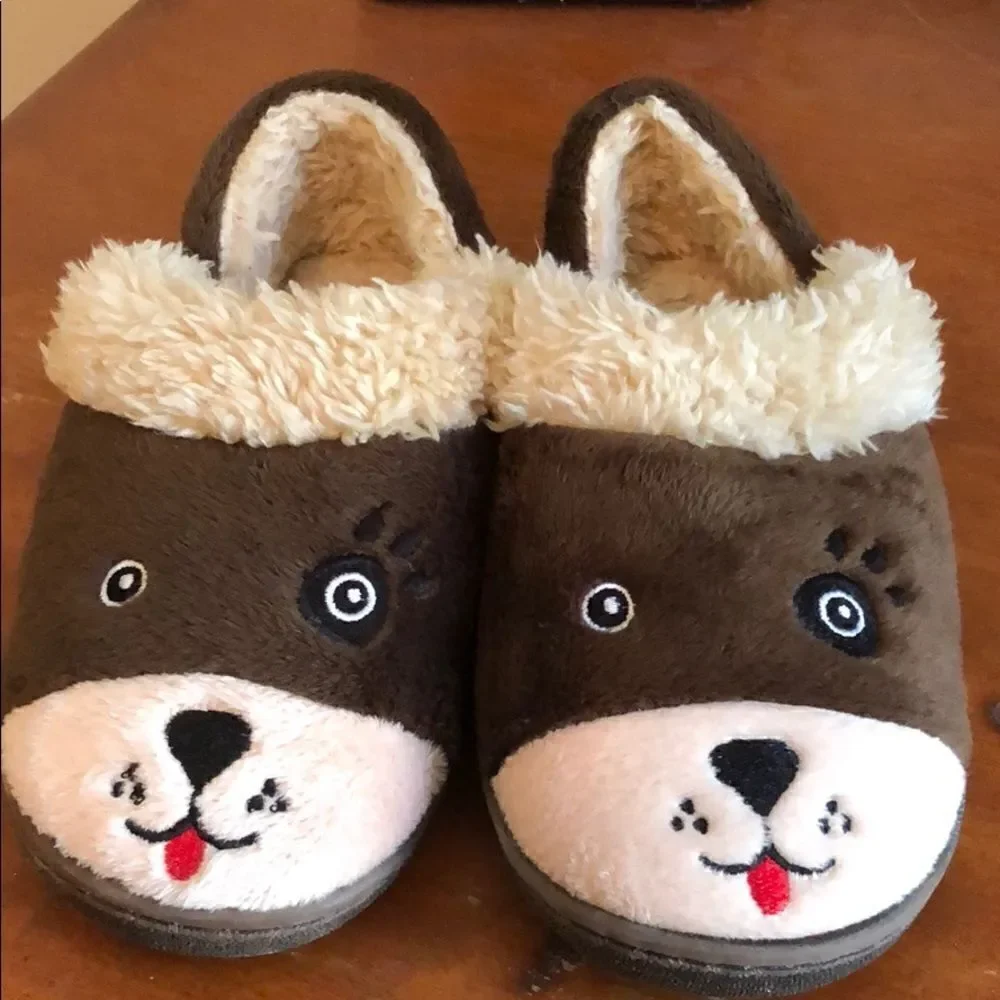 Toddler Bear slippers 🐻